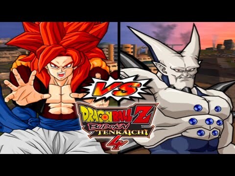 GOGETA SS4 VS OMEGA SHENRON | FULL FIGHT | VERY HARD MODE - Dragon Ball Z Budokai Tenkaichi 4