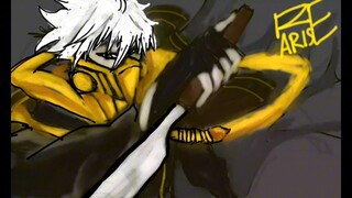 Ghostblade | To be Hero X timelapse draw video