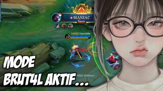 MODE BRUT4L‼️SERIUS GW COMEBACK IN MUSUH + MANIAC 😎