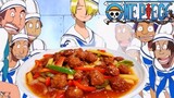 【ワンピース】ルフィを虜にしたサンジの無双肉団子料理再現 第199話【ONE PIECE】ep199 Sanji luffy