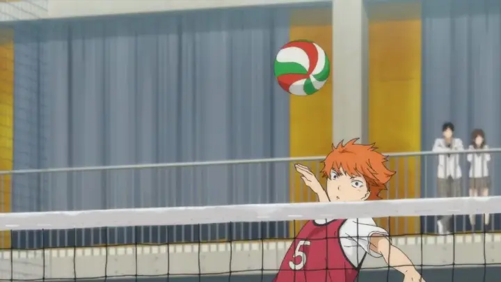 Kageyama: The only one who can catch up with Hinata is Ball! The king was stunned