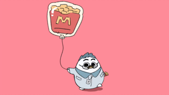 Ma Zhaoou and his potato chip balloon Life Goes On