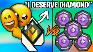 Radiant thinks he Deserves DIAMOND, So I tested him