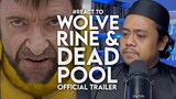 #React to DEADPOOL & WOLVERINE Official Trailer