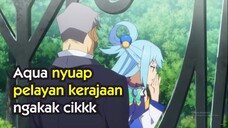 Moment Aqua Nyu4p Pelayan Kerajaan Darkness.