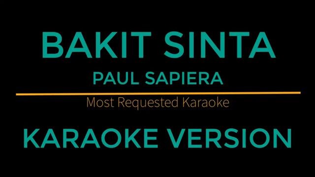 bakit sinta