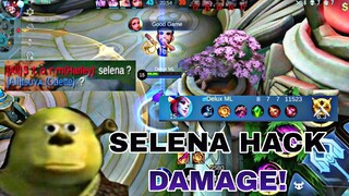 SELENA HACK DAMAGE BUILD! | DELUX ML