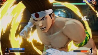 KOF15　最強ジョー東　爆裂４１Hit高速コンボ　これがジョーの強さ