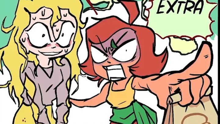 Người phụ nữ cao lớn, u ám và những người bạn của cô ấy