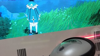 Challenge: Playing Genshin Impact with a Barcode Scanner