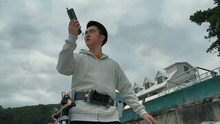 沙滩特效变身