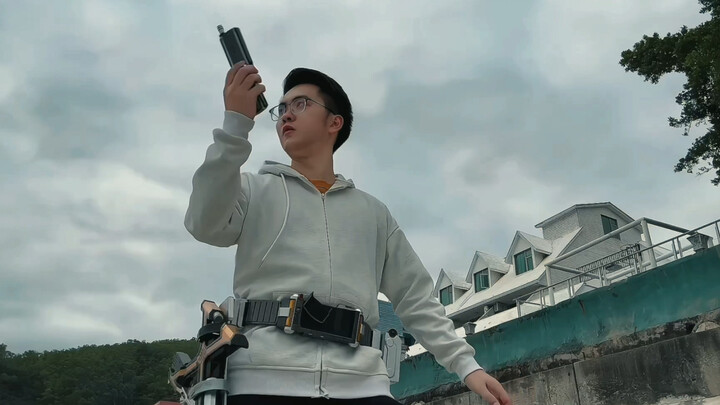 沙滩特效变身