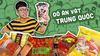 Có nên mua thử ĐỒ ĂN VẶT TRUNG QUỐC và đồ ăn vặt CỔNG TRƯỜNG đang hot trên mạng?