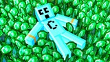 Minecraft but I have 1,000,000 Emeralds