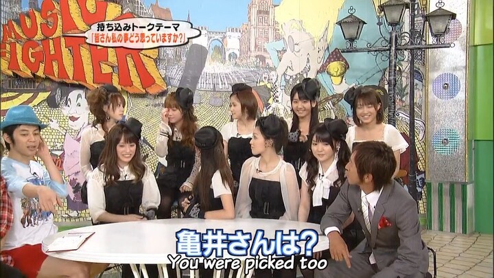 Morning Musume - 2009.08.21. Nanchatte Renai [Music Fighter]