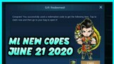 ML New Codes/June 21 2020