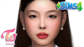 🍒 TWICE Nayeon 🐰 ¦ The Sims 4 CAS (+full cc list)