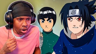 SASUKE VS ROCK LEE! - Naruto Episode 21 & 22 REACTION!