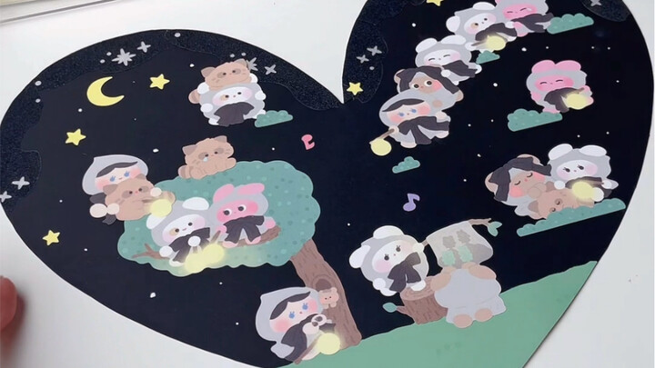 Buku Catatan Kolase Berkarakter Imut | Memang dangyoungsoon yang imut banget!