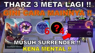 COMMANDER THARZ SKILL 3 META LAGI !! GINI CARA MAINNYA !! COMBO MAGIC CHESS TERKUAT 2023 !!