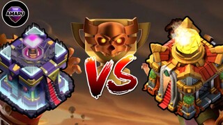 Clan War League TH15 vs TH16 (Gameplay no zoom) || Clash of Clans Gameplay