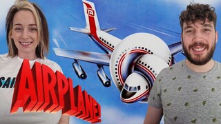 AIRPLANE (1980) WAS SO FUNNY  || FIRST TIME WATCHING || CHATTY REACTION REVIEW COMMENTARY