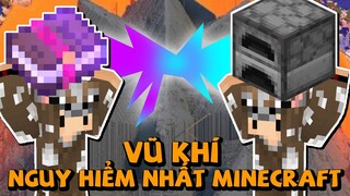 Vũ Khí Mạnh Nhất Minecraft LÒ NUNG vs SÁCH | Channy 2b2t