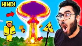 😎 OMG NUKES in MINECRAFT 😎 EXTREME EXPLOTIONS!!! | Hitesh KS