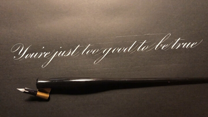 【Life】English calligraphy/Engraver's Script/ES