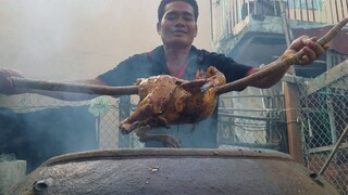 Gà Nướng lá Cóc ''Món Ăn'' Có 102 từ Cha Mình | Ngư Dân Miền Tây