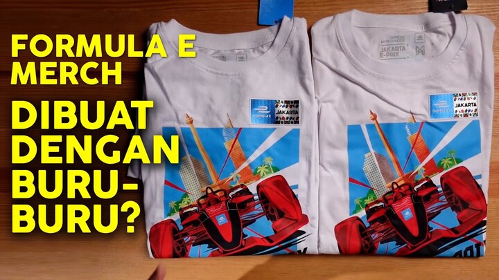 MERCHANDISE FORMULA E DIBUATNYA TERBURU-BURU? | Formula E Merchandise Review