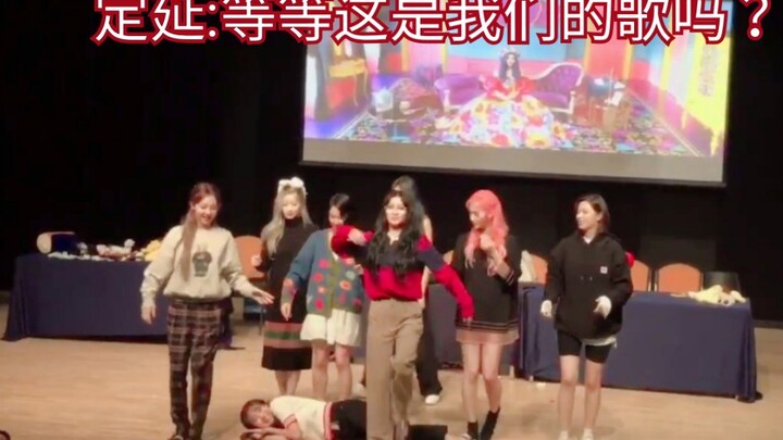 [TWICE] Full Korean version of the "Breakthrough" fan-blessing rabbit dance ~ 191005 autograph sessi