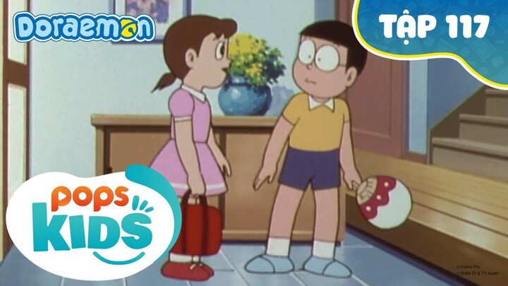 [S3] Doraemon Tập 117 - Cây Quạt Thổi Bay Trí Nhớ, Cây Kèn Của Thiên Thần | Lồng Tiếng