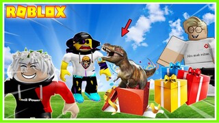 PRENG MIKACIL ULANG TAHUN HADIAHNYA DINOSAURUS T-REX!!! ROBLOX MIKOCIL