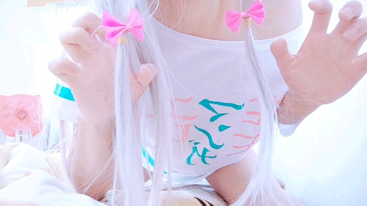 A beautiful day starts with Sagiri cosplay