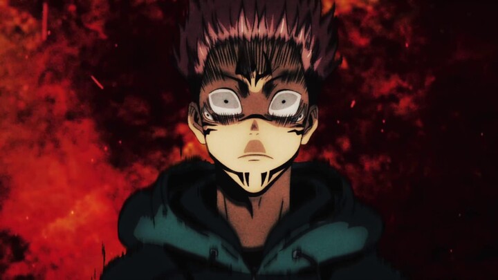 Gojo Satoru’s using Sukuna as a chair? Either way, the King of Curses is totally flustered!