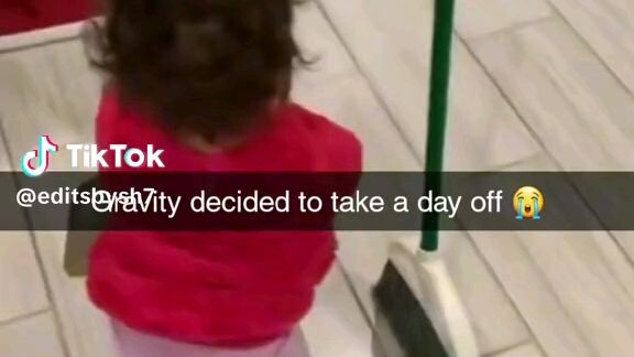 Gravity went for a day off.