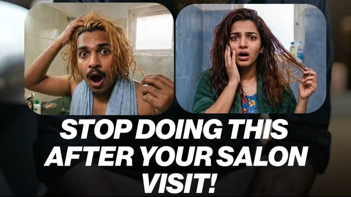 Still using your regular shampoo after a salon treatment?? Here's why that's a mistake.