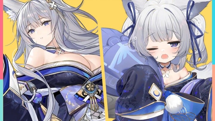 [Azur Lane] Perbandingan ilustrasi karakter: perubahan sebelum dan sesudah penskalaan
