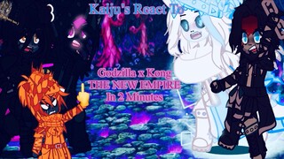Kaiju’s React To Godzilla x Kong: The New Empire In 2 Minutes {By @slick4785)