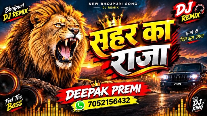 सहर का राजा 👑 | Bhojpuri DJ Remix 2026 | Deepak Premi | New Bhojpuri Song