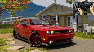 Dodge Challenger SRT8 392 HEMI - The Crew Motorfest | Thrustmaster T300RS gameplay