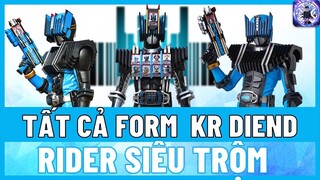 Tất cả Form KR Diend | Tổng Hợp Form Kamen rider Diend | RiderXAll