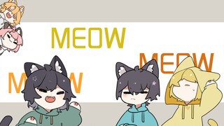 【核邪铀碍/meme】The Kitty Cat Dance