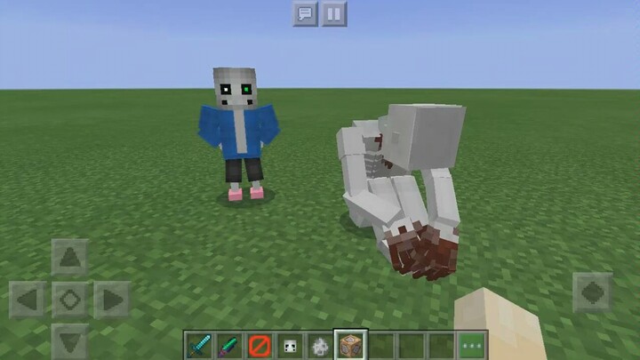 [เกม][Minecraft]Megalovania ปะทะ หนุ่มขี้อาย