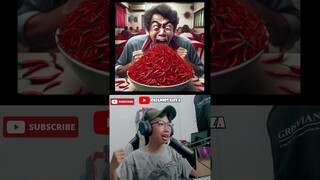pria ini makan mie CABENYA 1 MEJA #chatgpt #chatgpt4 #mukbang