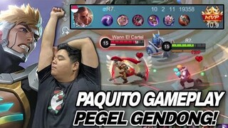 POQUITO MVP GAMEPLAY !!! EXP LANE MENGGENDONG !!