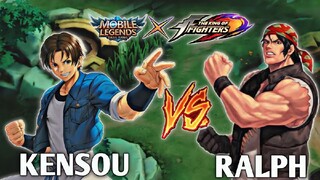 KING OF FIGTHERS MOBILE LEGENDS COLLAB| KENSOU V.S RALPH ( 4K Resolution)