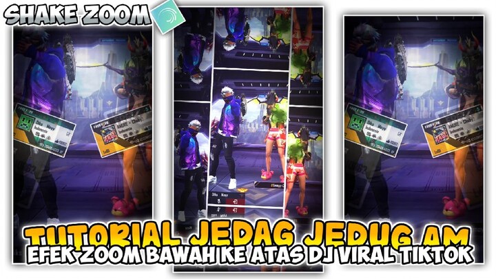Tutorial Jedag Jedug Zoom Bawah Ke Atas Coloring Gelap Hd || DJ Viral Tiktok