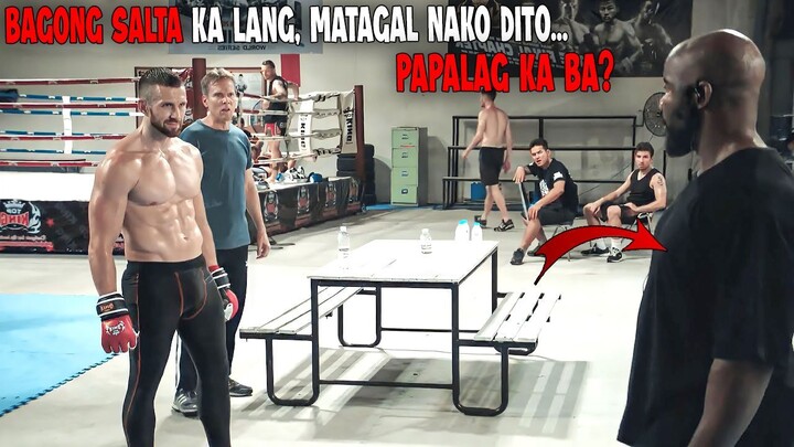Niyabangan Niya Ang Bagong Salta Sa Gym At Tinawag Pang Payaso Hindi Alam Na Isa Siyang MMA Champion
